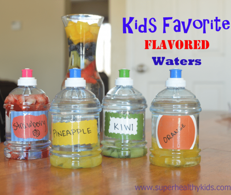 Flavored Water for Kids Plus Essential Benefits of Water! So many parents told us they wanted their kids to drink more water! Check out our ways to make it easy and fun.